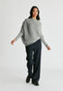 Draped Knitted Jumper