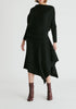 Draped Knitted Jumper