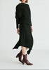 Draped Knitted Jumper