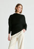 Draped Knitted Jumper