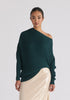 Draped Knitted Jumper