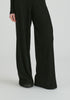 Ribbed Trousers with Wide Waistband