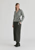 Fuzzy Knit Wrap Jumper