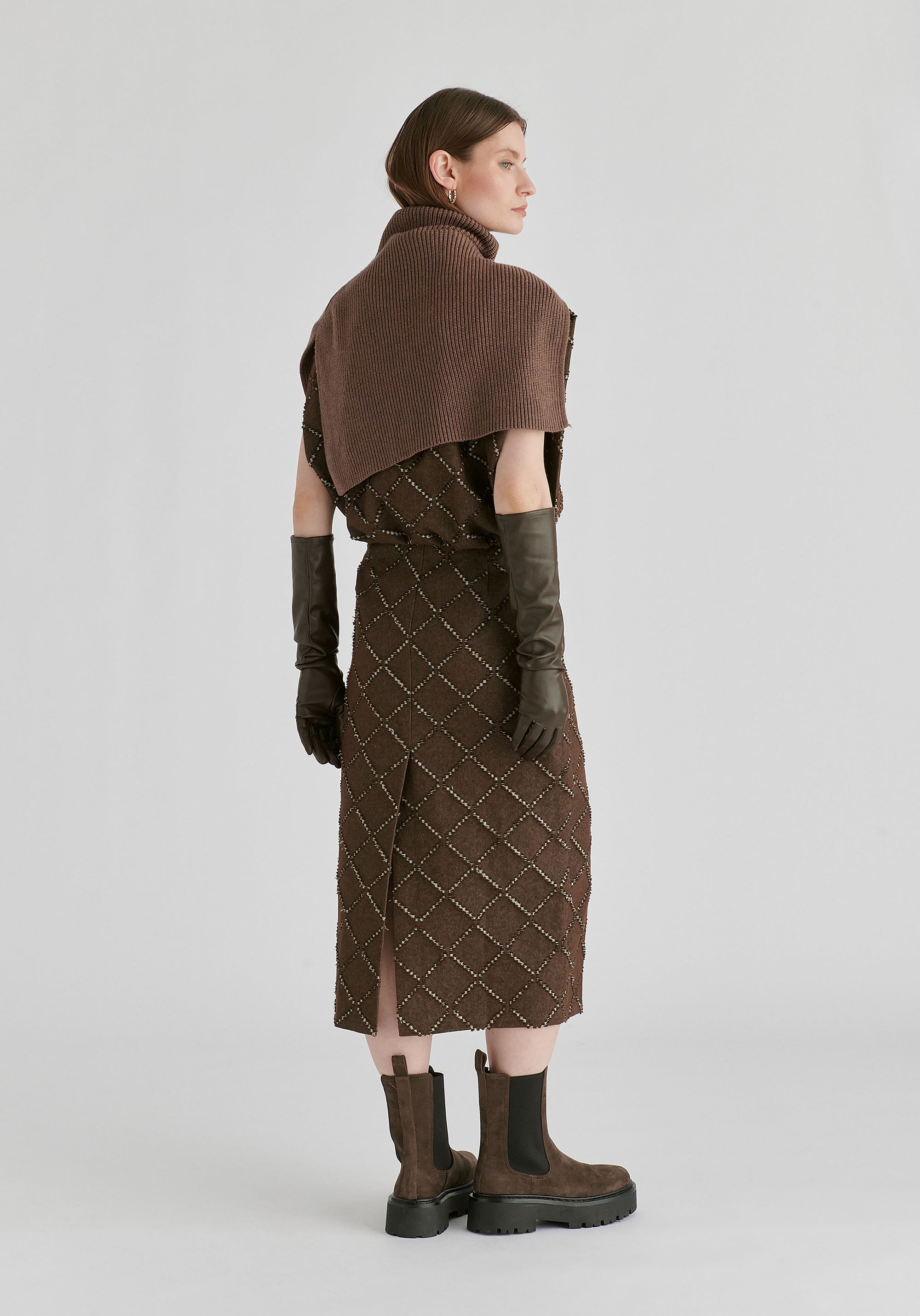 Rib-Knit Neck Warmer