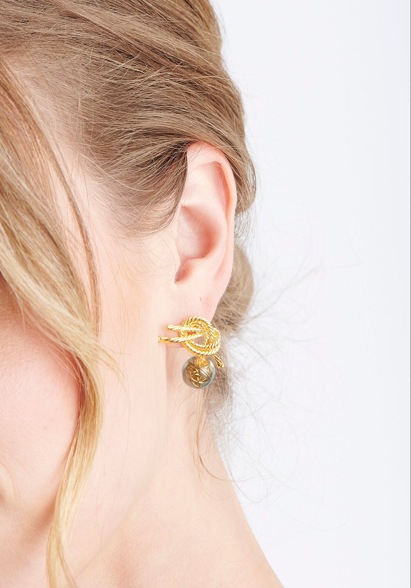 Double Knot Earrings
