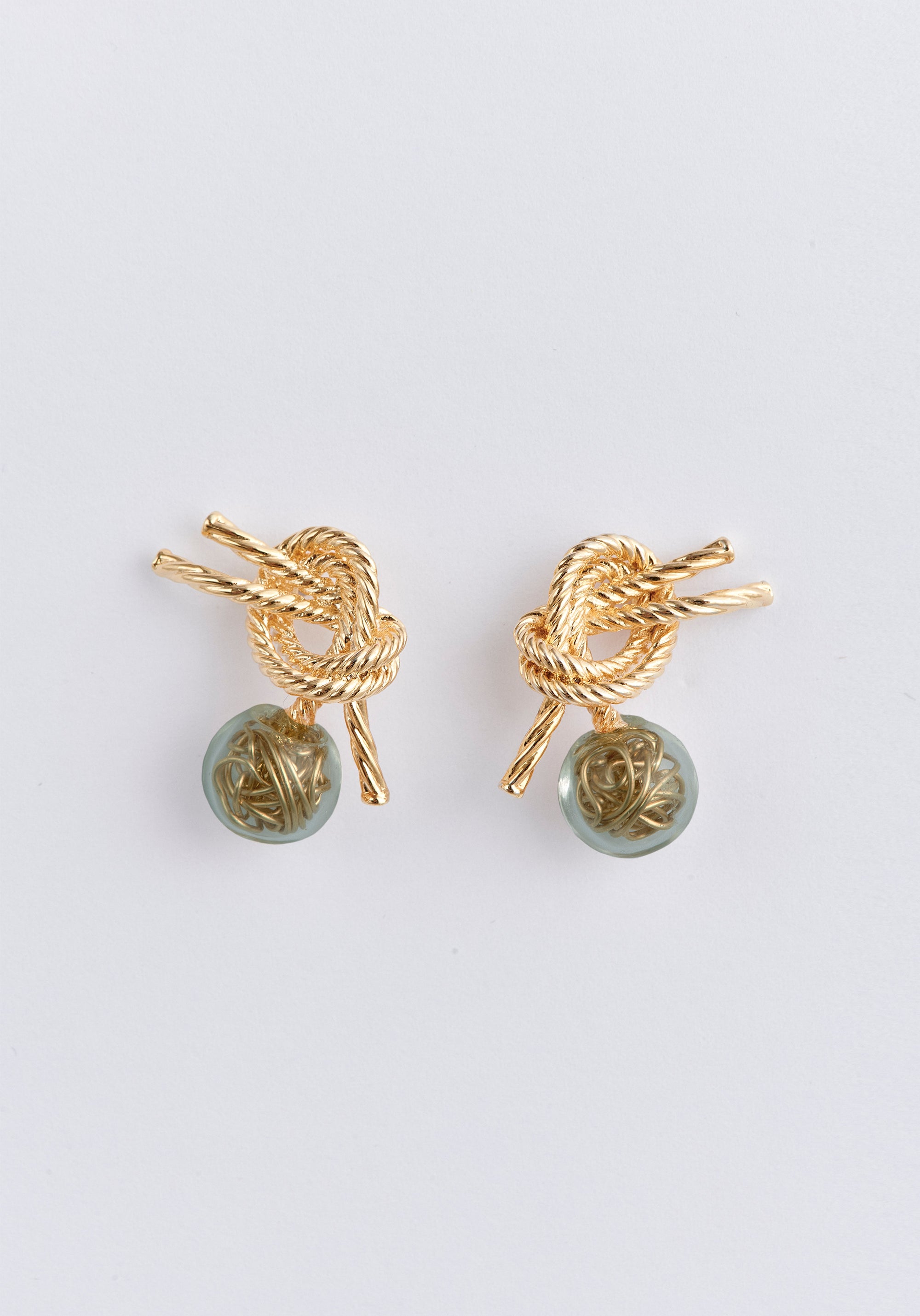 Double Knot Earrings
