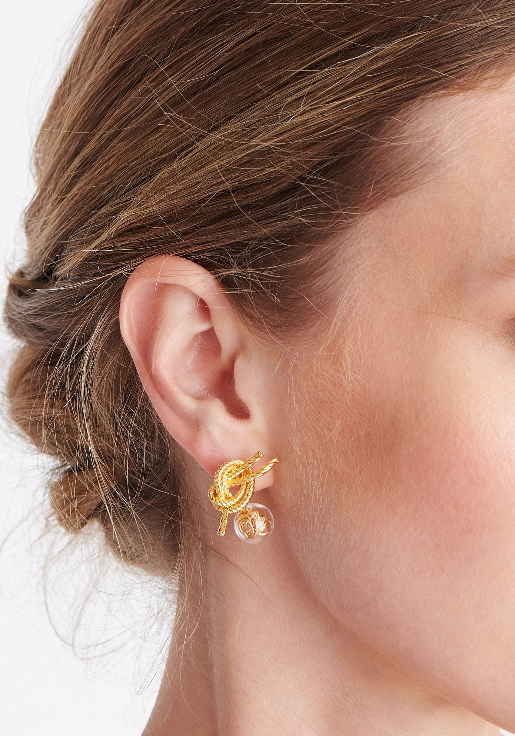 Paisie Double Knot Earrings