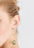 Paisie Swirl Sphere Earrings