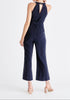 Waist Tie Jumpsuit in Navy Back
