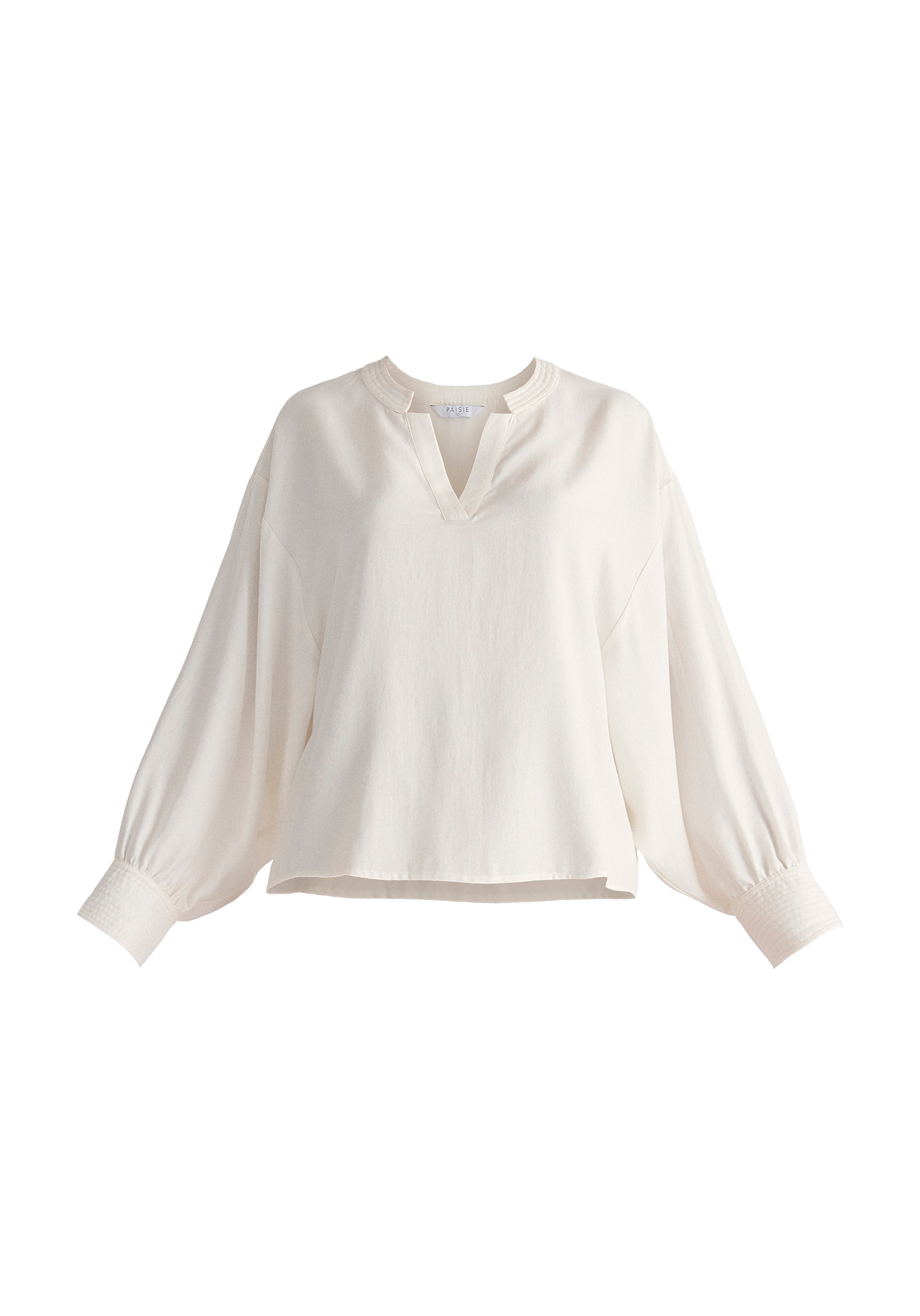 Batwing Lyocell Blouse Cut Out