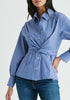 Wrap Tie Waist Shirt