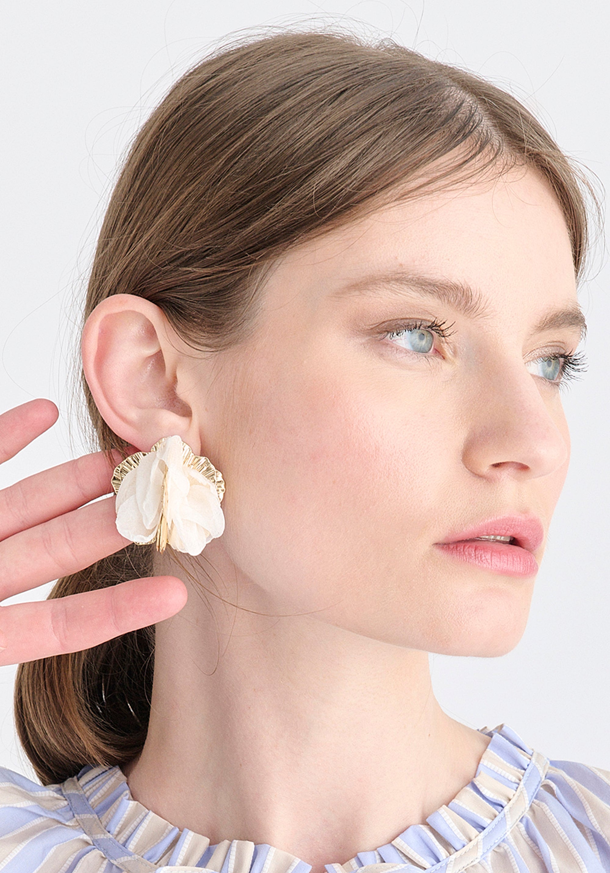 Chiffon Bloom Earrings