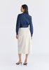 Side Tie Wrap Blouse