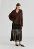 2-Piece Lace Skirt with Godet Paneling