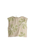 Floral Embroidered Cropped Top