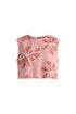 Floral Embroidered Cropped Top