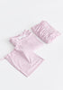 Frill Pyjama T-Shirt Set with Matching Overnight Pouch
