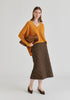 Paisie V-Neck Ribbed Jumper