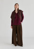 Paisie V-Neck Ribbed Jumper