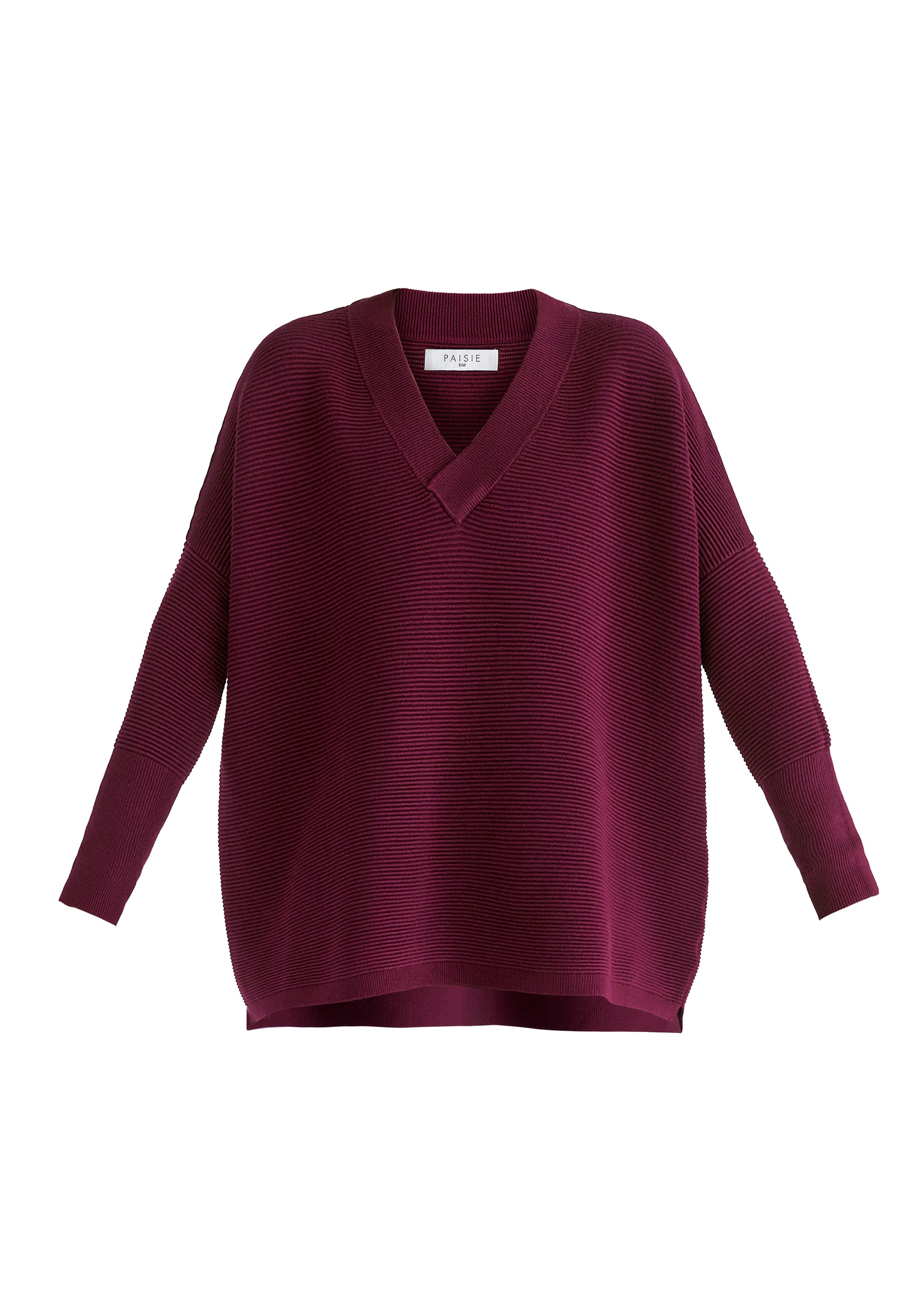 Paisie V-Neck Ribbed Jumper