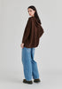 Hooded Ribbed Jumper