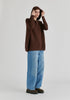 Hooded Ribbed Jumper