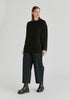 Hooded Ribbed Jumper