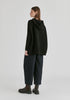 Hooded Ribbed Jumper