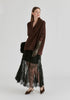 Shawl Collar Ribbed Jumper