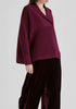 Shawl Collar Ribbed Jumper