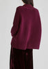 Shawl Collar Ribbed Jumper