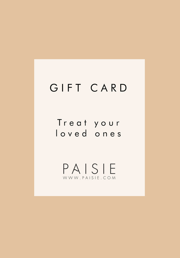 Paisie Gift Card
