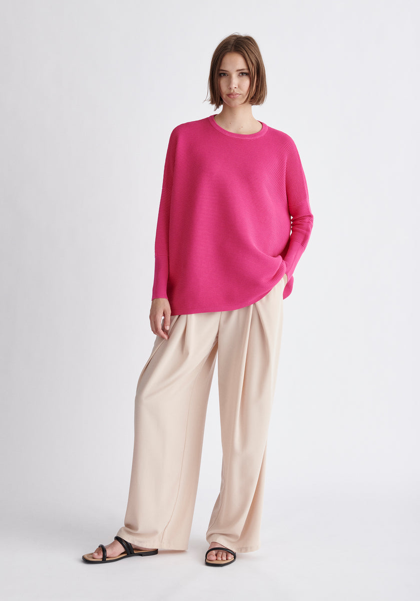 Helsinki Pink Knit Pocket Jumper