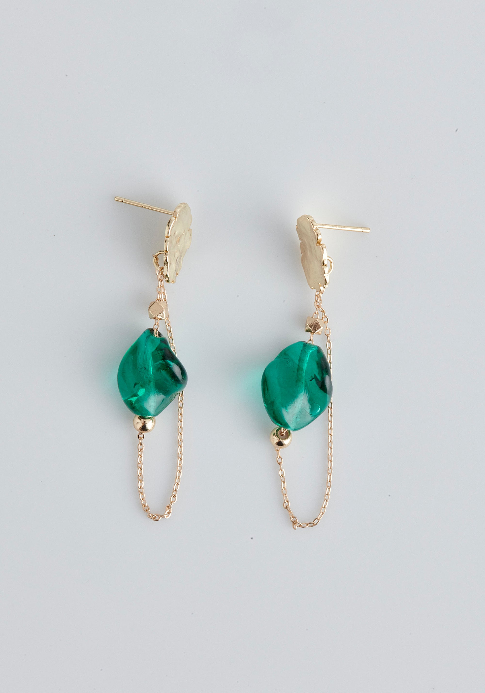 Paisie Dangling Glass Earrings