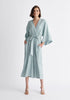 Paisie Tencel Kimono Jumpsuit in Teal