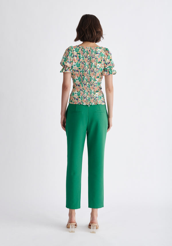 Paisie Floral Sweetheart Top Back