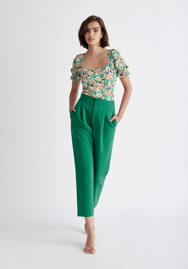 Paisie Floral Sweetheart Top