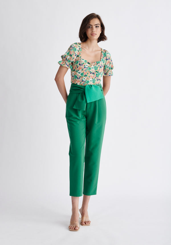 Paisie Floral Sweetheart Top