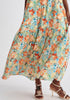 Paisie Floral Halterneck Maxi Dress Close Up