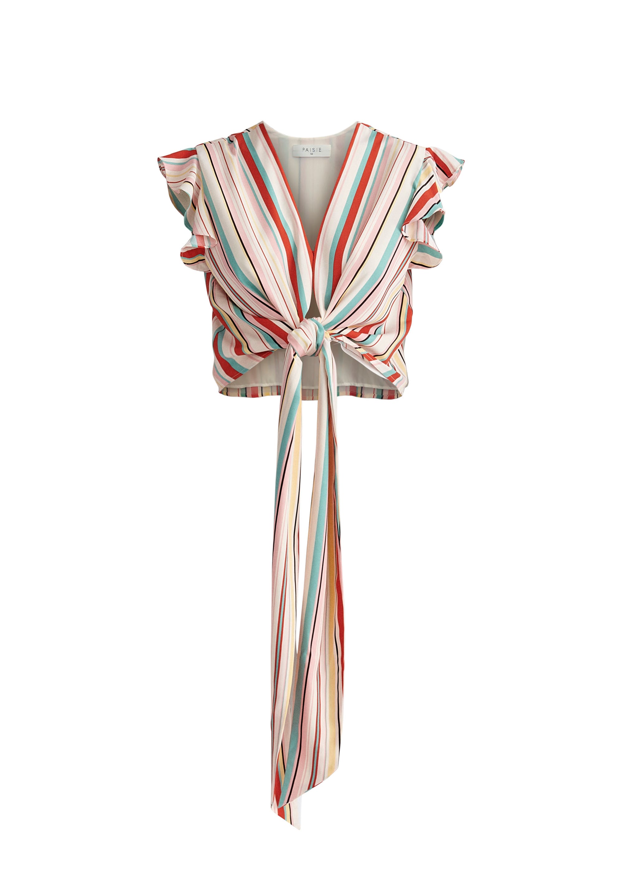 Paisie Striped Multiway Top Cut Out