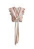 Paisie Striped Multiway Top Cut Out
