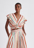 Paisie Striped Multiway Top
