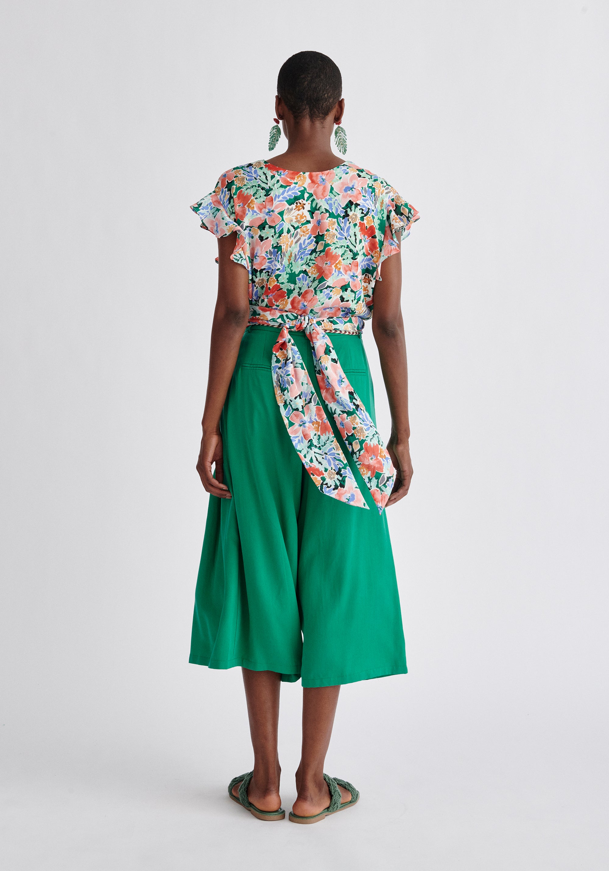 Paisie Floral Multiway Top Back