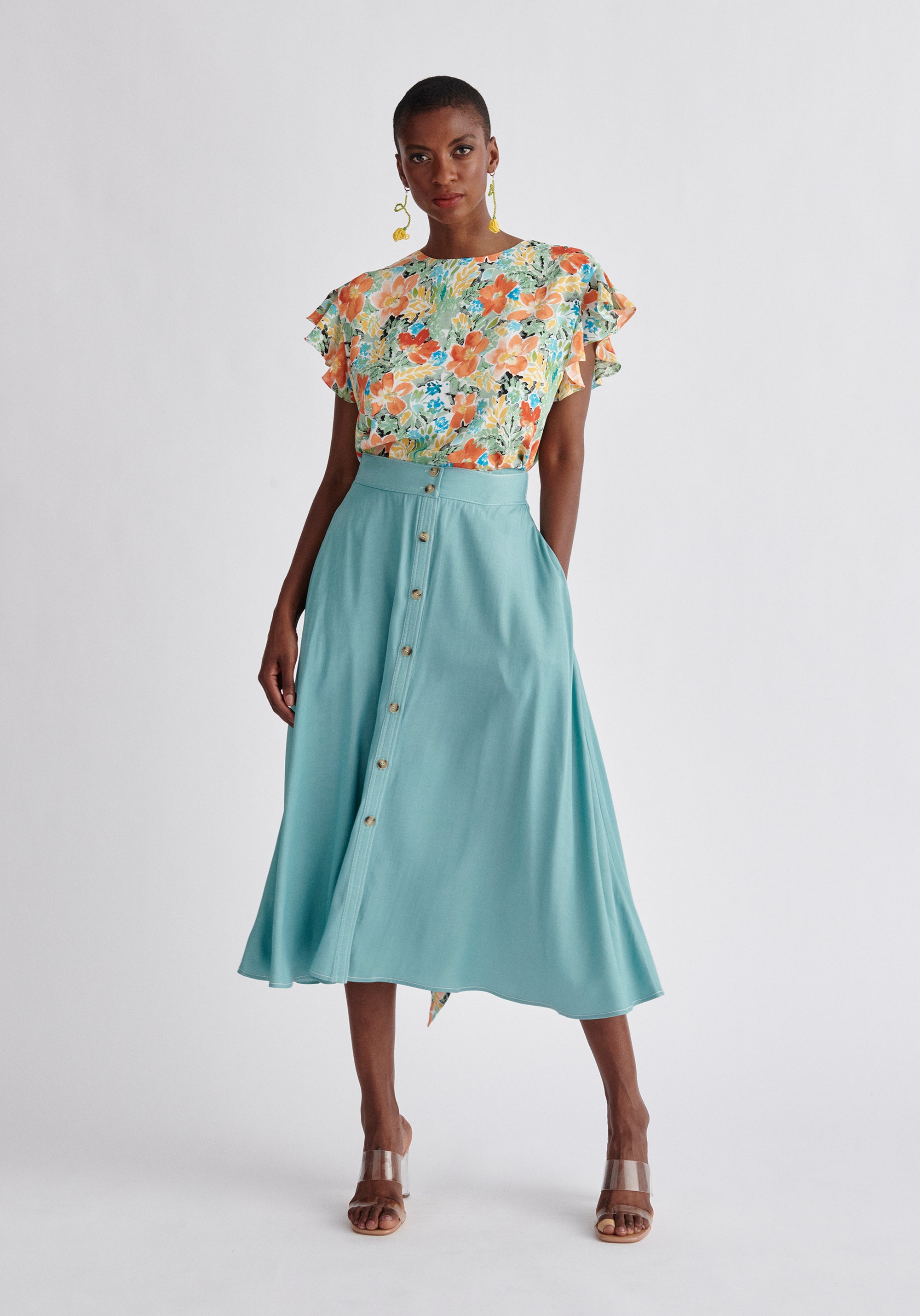 Paisie Floral Multiway Top