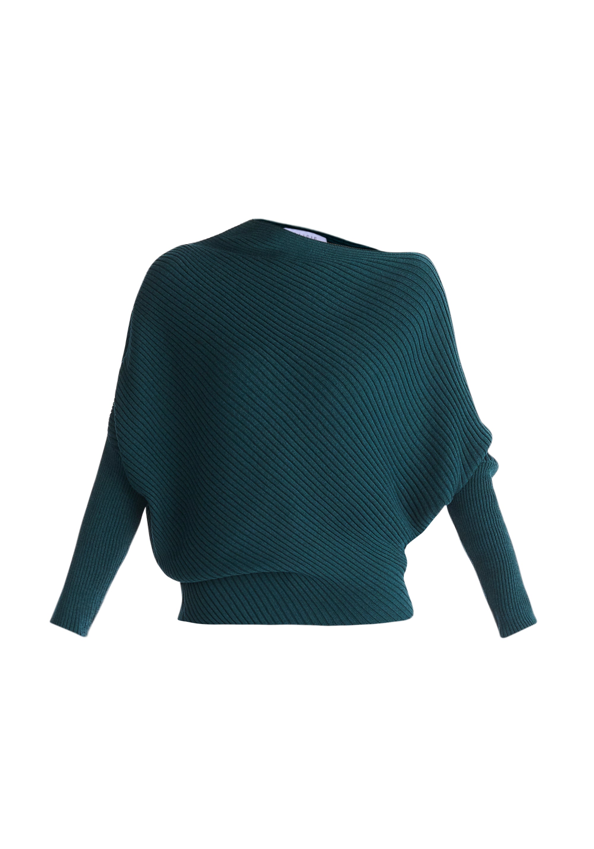 Draped Knitted Jumper