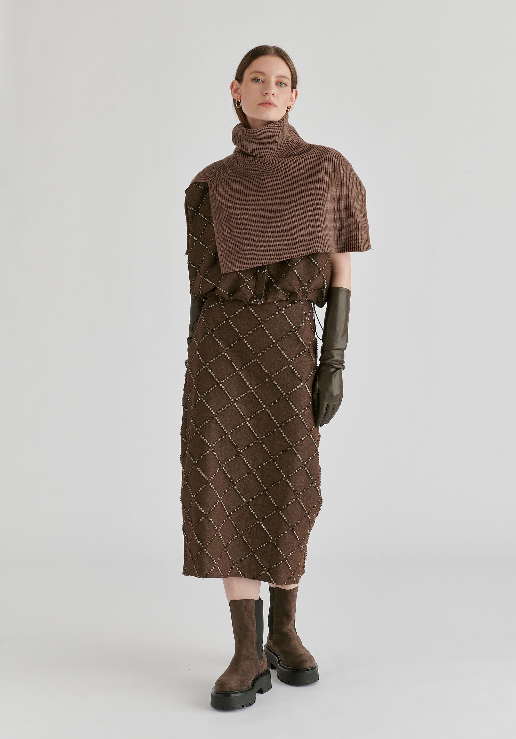 Rib-Knit Neck Warmer