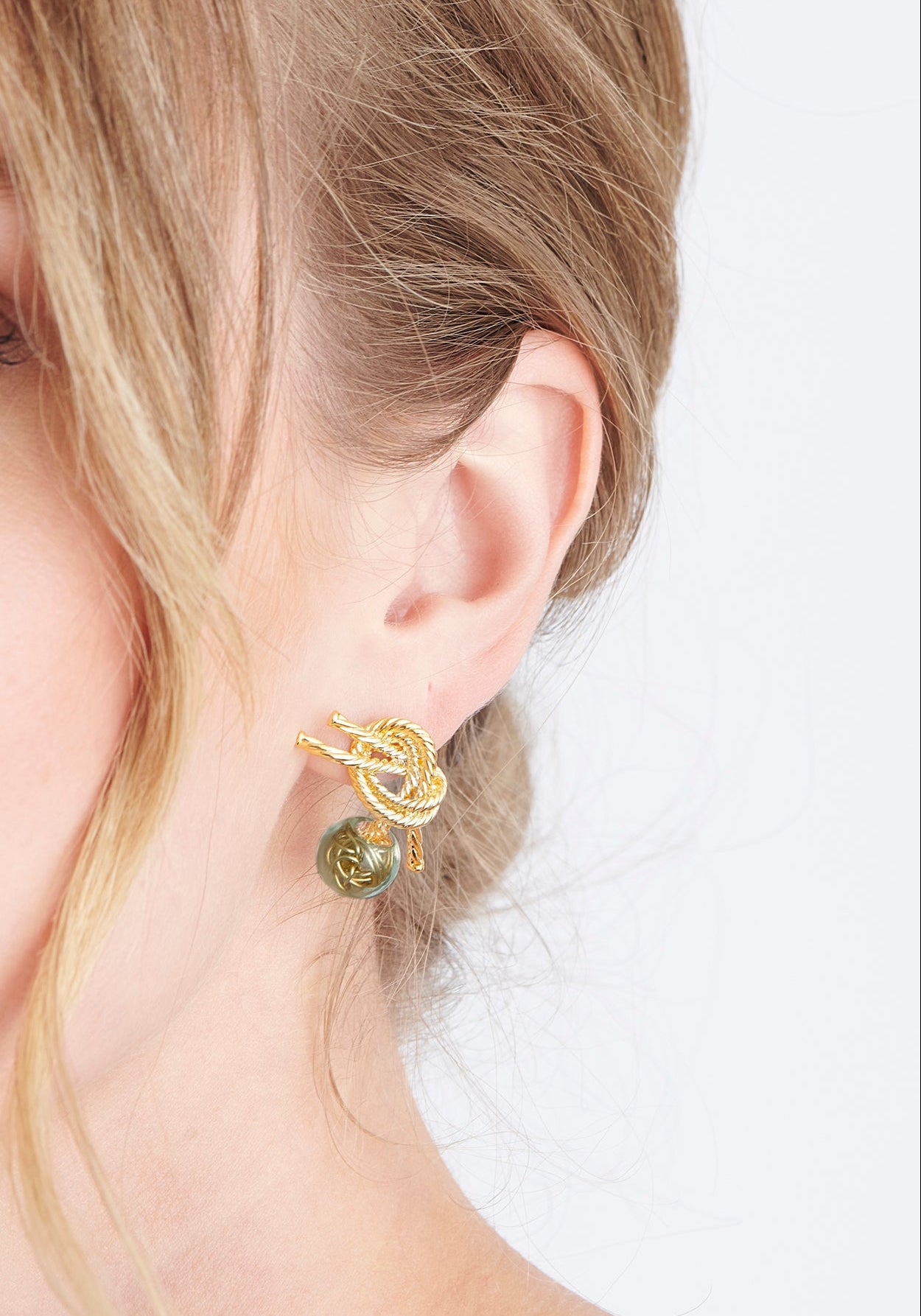 Double Knot Earrings