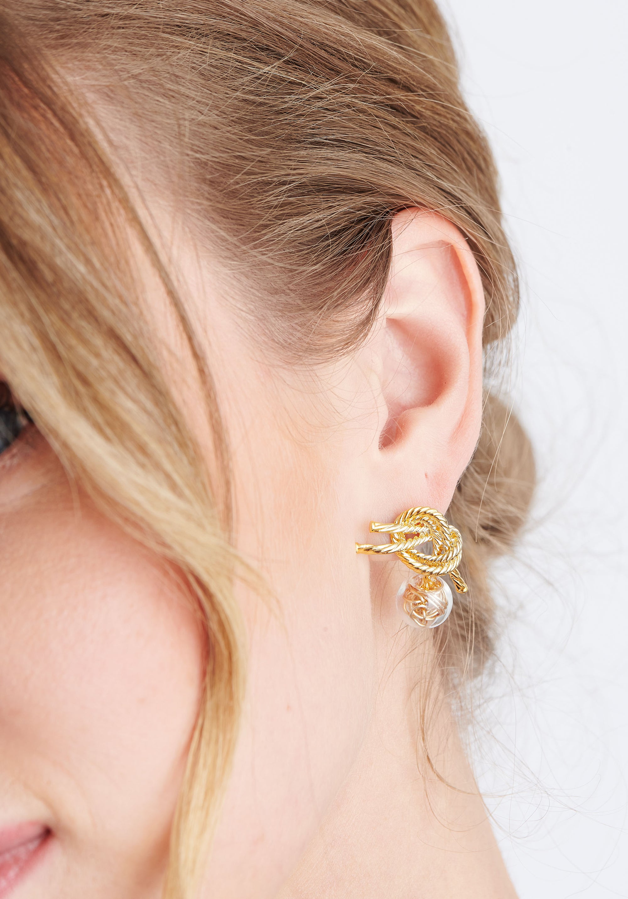 Paisie Double Knot Earrings