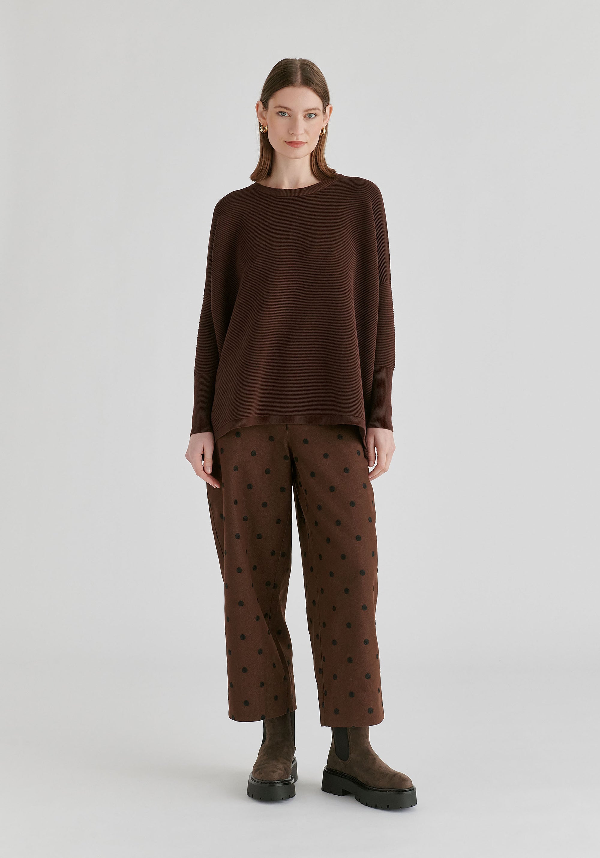 Paisie Ribbed Jumper