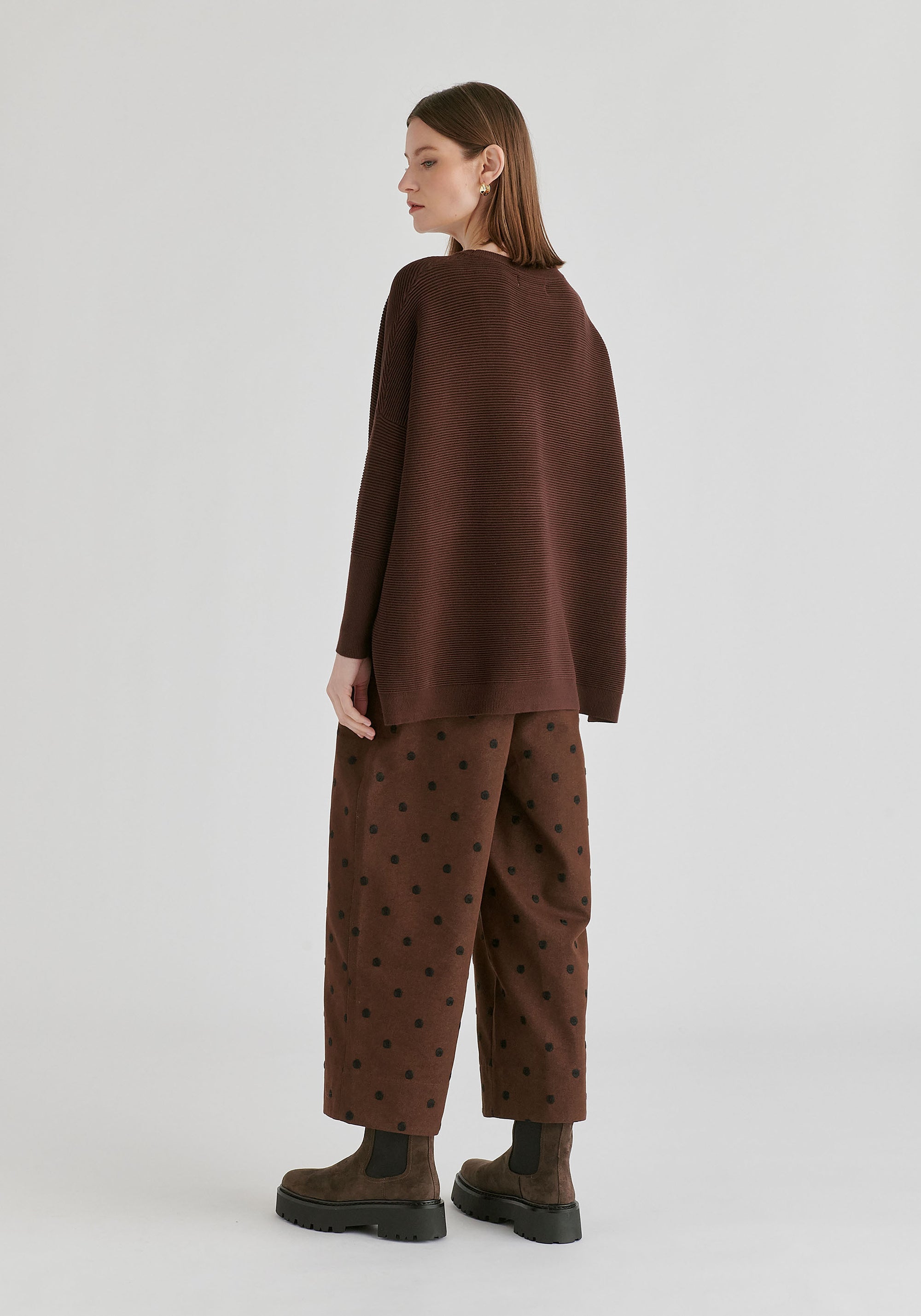 Paisie Ribbed Jumper